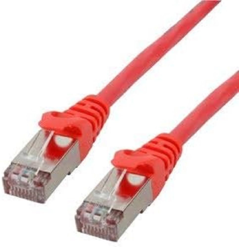 Câble Réseau RJ45 Catégorie 6 - 0,30 M, Bleu, Cuivre/aluminium, Blindé