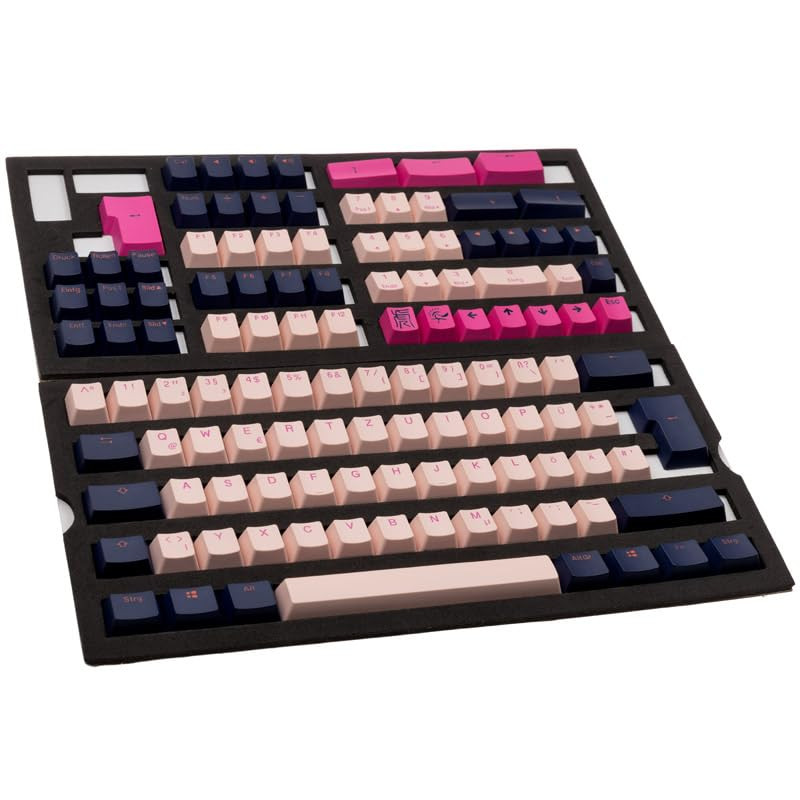 Ducky PBT Double-Shot Keycap Set Fuji QWERTY