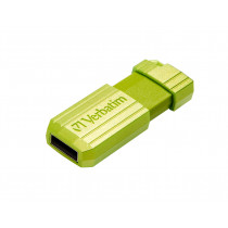 VERBATIM USB DRIVE 2.0 PINSTRIPE 64GB STORE´N´GO EUCALYPTUS GREEN