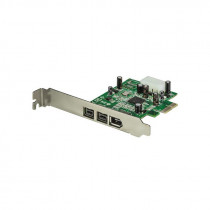 STARTECH Carte PCI-E 1x vers 2 ports FireWire 800 + 1 FireWire 400