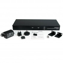 STARTECH Commutateur KVM DVI USB - pour 2 Ordinateurs avec Audio et 4 écrans DVI