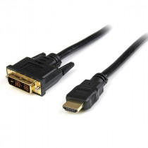 STARTECH Câble HDMI mâle / DVI-D Single Link mâle / HDMI mâle - connecteurs Or (3 mètres)
