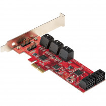 STARTECH Carte contrôleur PCI-E avec 10 ports SATA III internes