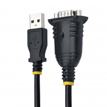 STARTECH Le 1P3FP-USB-SERIAL 1 Port USB to Serial Adapter vous permet d'ajouter un port COM série RS-232 DB9 à votre ordinateur portable ou de bureau, lui permettant de contrôler et de communiquer avec un périphérique série.Connectivité access