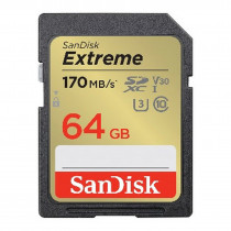 sandisk Extreme 64GB SDXC 170MB/s UHS-I C10 U3