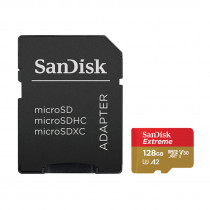 sandisk Ext microSDXC 128GB Action Cam+SD 190MBs