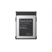 sandisk PRO-CINEMA CFexpress 640GB 1700/1500MBs