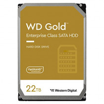 WESTERN DIGITAL WD Gold Pro 22To SATA 6Gb/s 3.5p WD Gold Enterprise Class 22To SATA 6Gb/s HDD 3.5p internal 7200Rpm 512MB Cache 24x7 Bulk