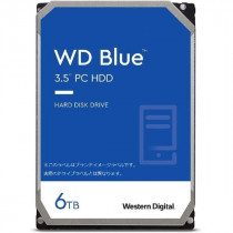 WESTERN DIGITAL WD Blue 6To SATA 3.5p PC 6 Gb/s HDD