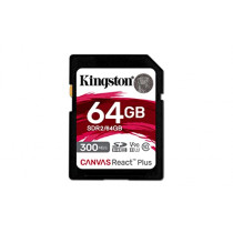 KINGSTON 64GB CanvasRctPls SDXC UHS-II 300R/260W