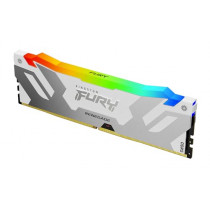 KINGSTON 16Go 7600MT/s DDR5 CL38 DIMM FURY Renegade RGB White XMP