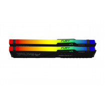 KINGSTON 64Go 6400MT/s DDR5 CL32 DIMM Kit of 2 FURY Beast RGB EXPO