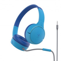 BELKIN SOUNDFORM Mini Wired On-Ear Headphones for Kids Blue