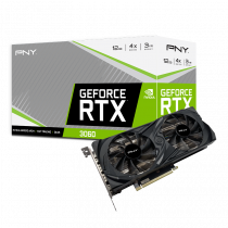 PNY GeForce RTX 3060 12Go UPRISING  GeForce RTX 3060 12Go UPRISING Edition 3x DP 1.4a 1x HDMI 2.1