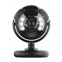 TRUST Webcam  USB avec micro et éclairage intégrés Spotlight Pro