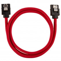 CORSAIR Câble SATA gainé Premium 60 cm (coloris rouge)