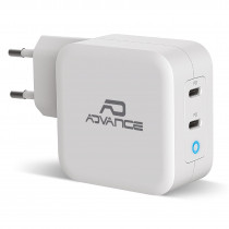 ANTEC PowerFlex Chargeur mural USB-C 100W (Blanc)