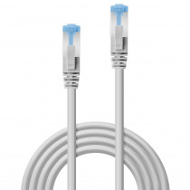 Lindy 0.5m Cat.6A S/FTP TPE Cable Grey