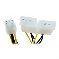 GENERIQUE Adaptateur d'alimentation Molex (x2) vers connecteur PCI-E 6 pins