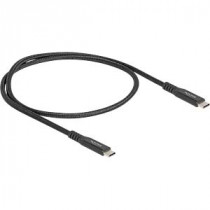 DeLock Câble USB 4.0, C mâle, 100 W, 0,5 m