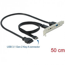 DeLock 1 x port USB Type-C et 1 x port USB Type-A