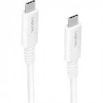 LOGILINK Câble USB 4.0, fiche de type C vers fiche, 0,8 m