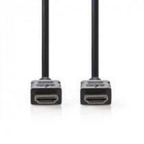 Nedis Câble HDMI haute vitesse avec Ethernet Noir (1 mètre)