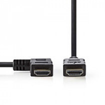 Nedis Nedis Câble HDMI coudé à gauche haute vitesse avec Ethernet Noir (1.5 mètre)