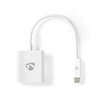 Nedis Câble Adaptateur USB-C™ USB-C™ Mâle - VGA Femelle 0,2 m Blanc
