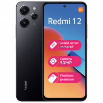 Xiaomi Smartphone  REDMI 12 128Go Noir