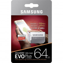 SAMSUNG Evo Plus 64 GB microSD