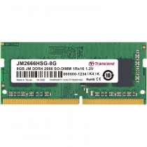 TRANSCEND 8Go JM DDR4 2666Mhz SO-DIMM  8Go JM DDR4 2666Mhz SO-DIMM 1Rx16 1Gx16 CL19 1.2V
