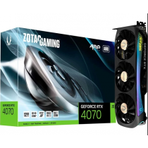 ZOTAC Carte Graphique Nvidia  GeForce RTX 4070 Amp Airo 12Go