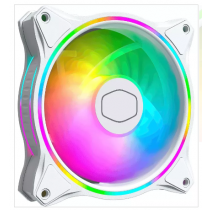 COOLER MASTER Ventilateur de boitier  MasterFan MF Halo² RGB - 12cm (Blanc)