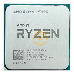 AMD Processeur Ryzen 3 4300G 3.8 GHz 4 Cœurs Socket AM4