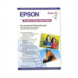 EPSON C13S041316 - Papier Photo Premium A3+ 255G/M² 20FNS