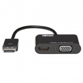 EATON Tripp Lite DisplayPort to HDMI VGA Adapter Converter 4K x 2K @ 24/30Hz DP to HDMI VGA DPort 1.2