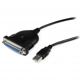 STARTECH Câble USB 2.0 vers DB25 (port parallèle) - Mâle / Femelle - 1.8 m