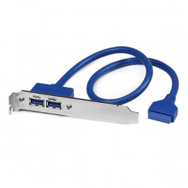 STARTECH Câble adaptateur USB 3.0 IDC vers 2 ports USB A