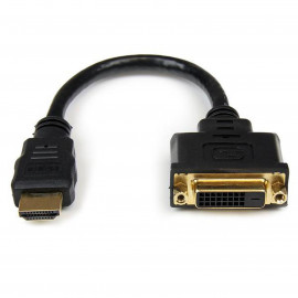 STARTECH Adaptateur HDMI vers DVI-D Dual Link (Mâle/ Femelle) - 20 cm