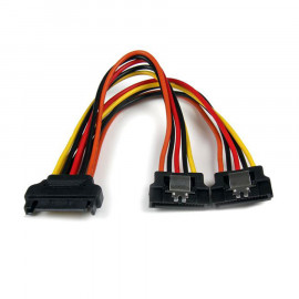 STARTECH Câble répartiteur en Y d'alimentation SATA vers 2x SATA avec verrouillage