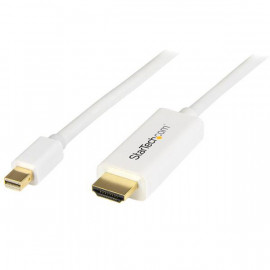 STARTECH Câble adaptateur Mini DisplayPort vers HDMI de 1 m Blanc