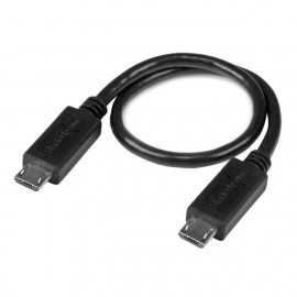 STARTECH Câble USB OTG micro USB type B M/M - 20 cm