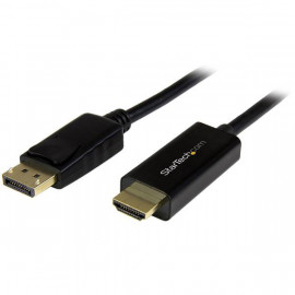 STARTECH Cordon DisplayPort 1.2 mâle / HDMI 4K mâle (3 mètres)