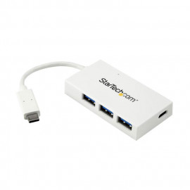 STARTECH Hub USB C - 4 ports - Blanc