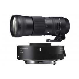Sigma Kit 150-600mm F/5-6.3 DG OS HSM Contemporary + TC-1401 pour Canon