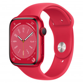 APPLE Watch Series 8 GPS, boîtier aluminium (PRODUCT)RED 45 mm avec Bracelet (PRODUCT)RED