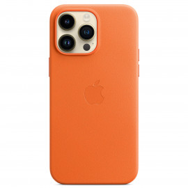 APPLE Coque en cuir avec MagSafe pour iPhone 14 Pro Max