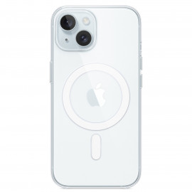 APPLE Coque transparente avec MagSafe pour iPhone 15