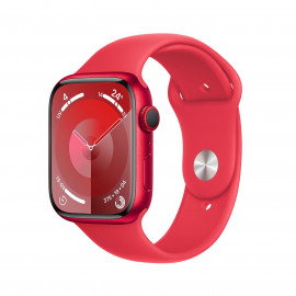 APPLE Series 9 GPS + Cellular Aluminium (PRODUCT)RED Sport Band S/M 45 mm